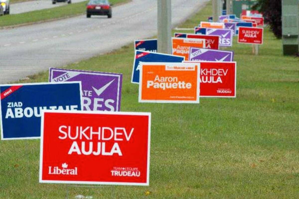 Soft plastic election signs to be recycled