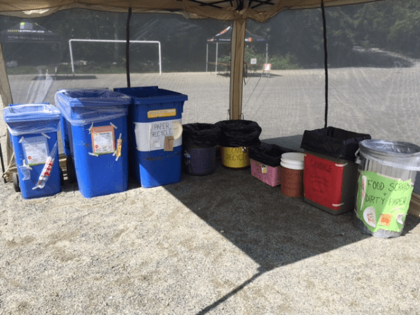 School Recycling Station