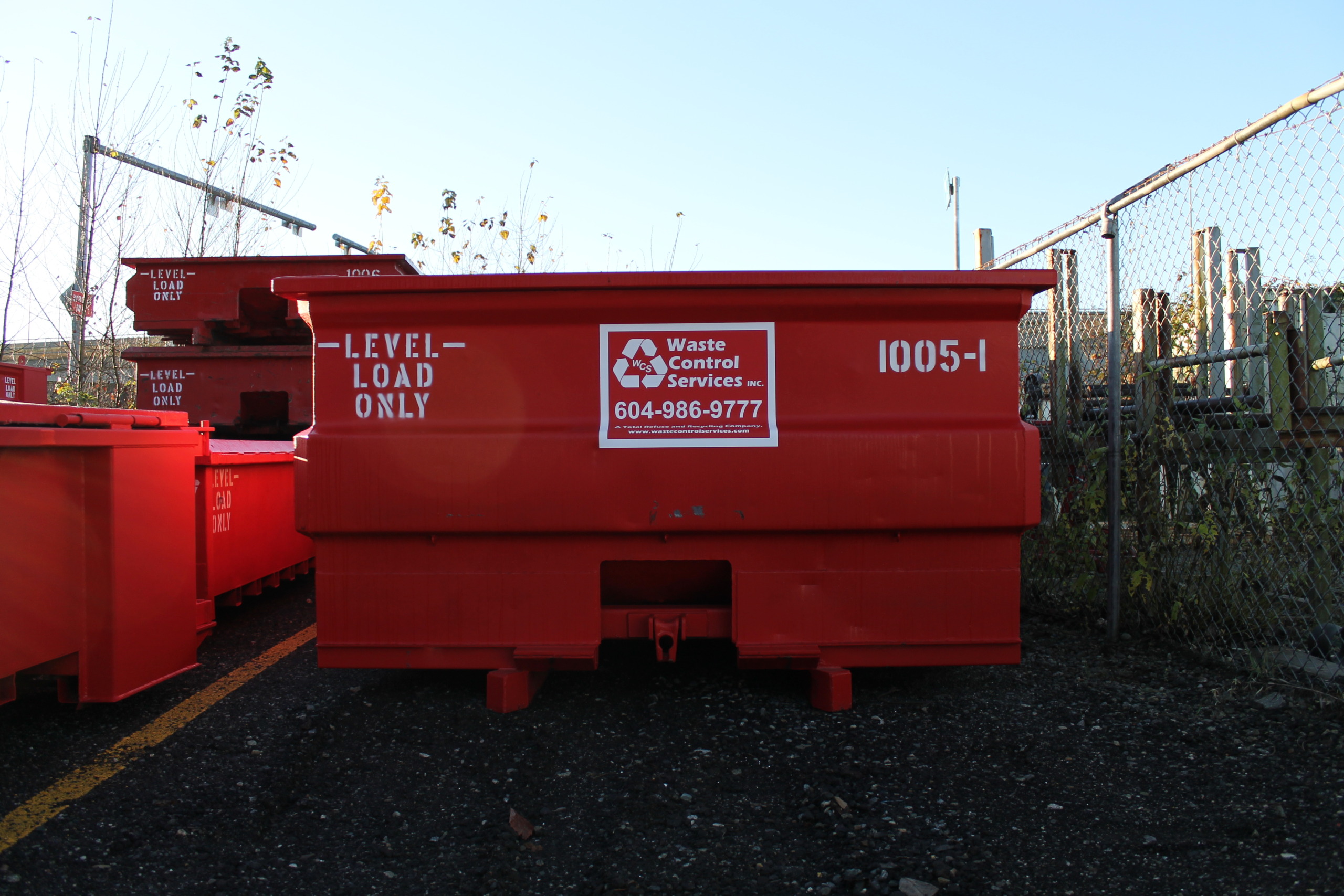 Roll Off Bin for Hazardous or Specialized waste