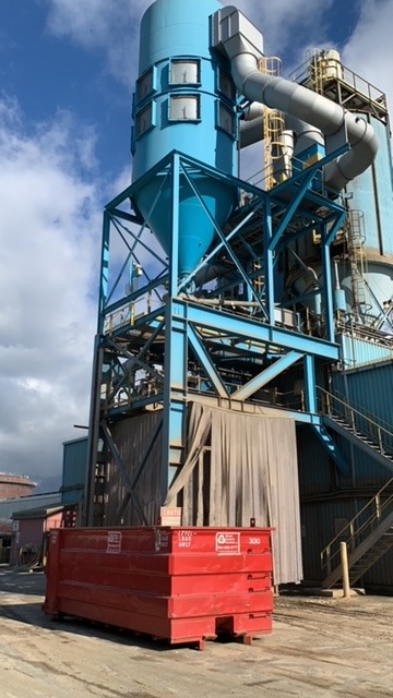 Roll Off Bin 40 yards Waste Control Services 